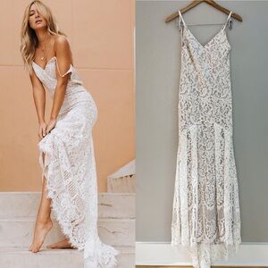 lulus ephemeral allure ivory lace maxi dress Lulus | Dresses | Lulus Ephemeral Allure Ivory Lace Maxi Dress